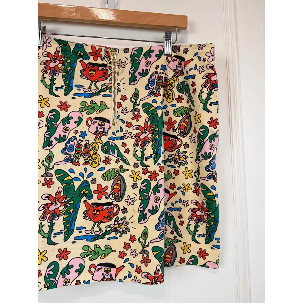 Nooworks Pattern Mini Skirt (XL)